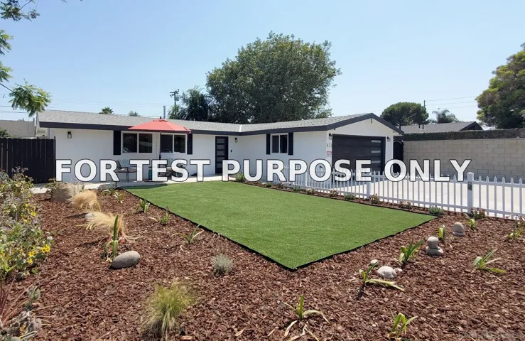 Demo/Test Data 873 Towne Street, Costa Mesa, CA 92627