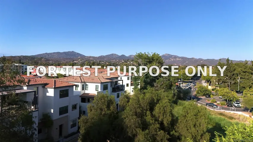 Demo/Test Data 13085 Olympus Cir Unit 2, Poway, CA 92064