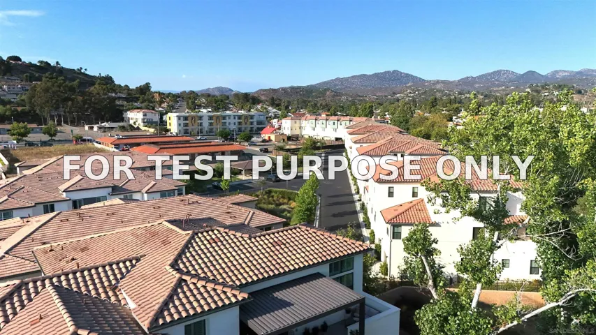 Demo/Test Data 13085 Olympus Cir Unit 2, Poway, CA 92064