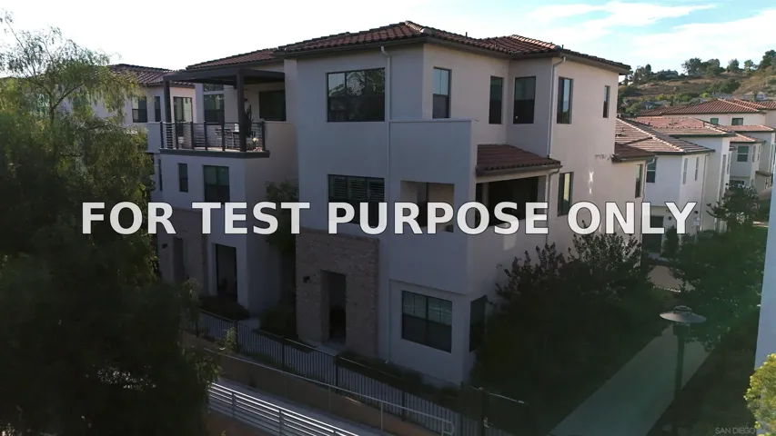 Demo/Test Data 13085 Olympus Cir Unit 2, Poway, CA 92064