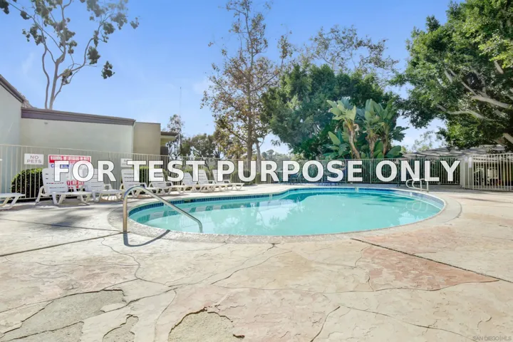 Demo/Test Data 432 Edgehill Ln Unit 41, Oceanside, CA 92054