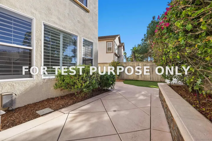 Demo/Test Data 1368 Enchante Way, Oceanside, CA 92056