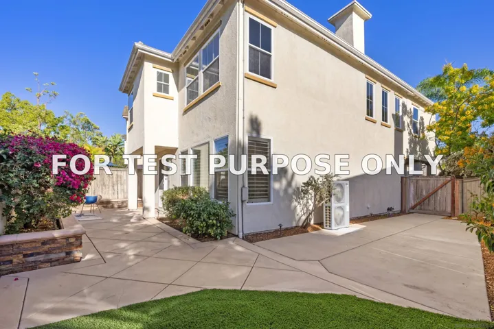 Demo/Test Data 1368 Enchante Way, Oceanside, CA 92056