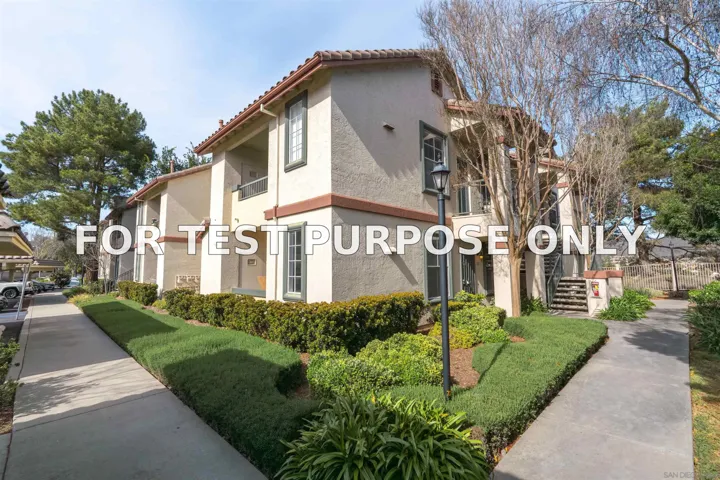 Demo/Test Data 10820 Sabre Hill Dr Unit 185, San Diego, CA 92128