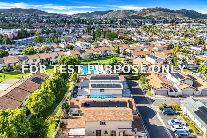 Demo/Test Data 9560 Frank Way, Santee, CA 92071