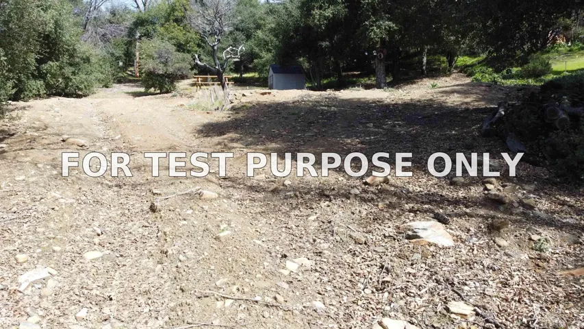 Demo/Test Data 2716 Payson Dr Unit 0, Julian, CA 92036