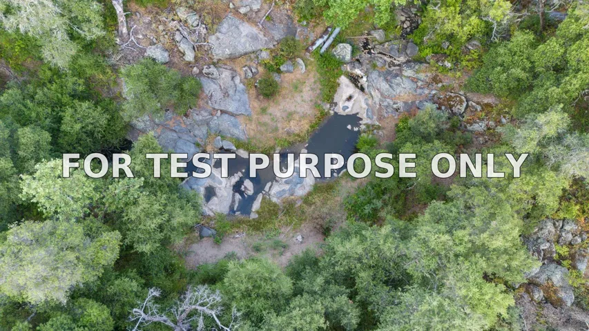 Demo/Test Data 25218 Black Canyon Rd, Santa Ysabel, CA 92070