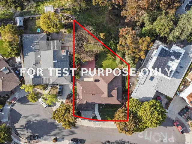 Demo/Test Data 5161 Dorman Dr, San Diego, CA 92115