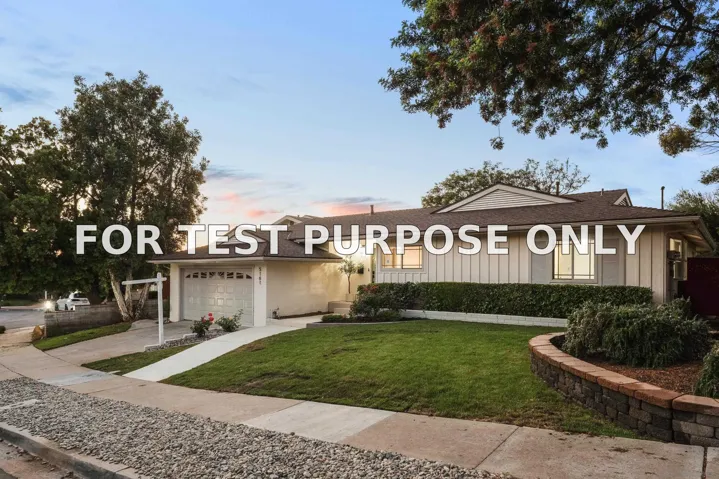 Demo/Test Data 5161 Dorman Dr, San Diego, CA 92115