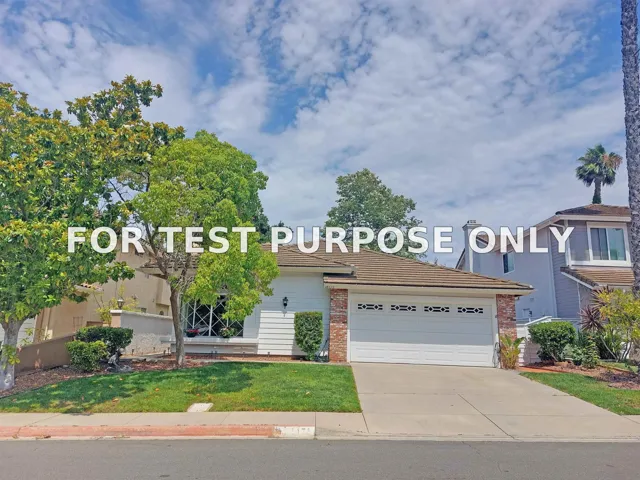 Demo/Test Data 18175 Moon Song Ct, San Diego, CA 92127