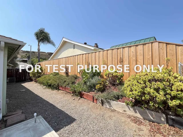 Demo/Test Data 13343 Tarascan, Poway, CA 92064