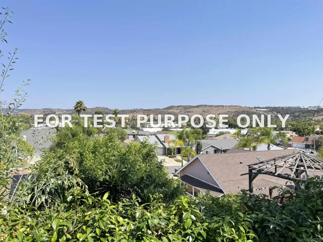 Demo/Test Data 13343 Tarascan, Poway, CA 92064
