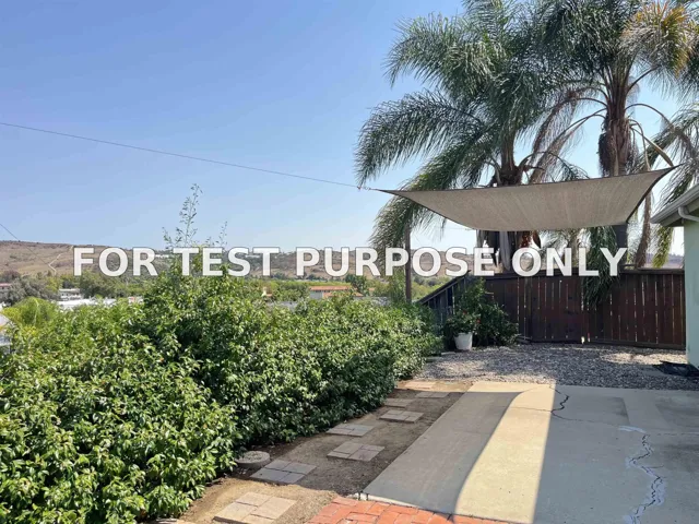 Demo/Test Data 13343 Tarascan, Poway, CA 92064
