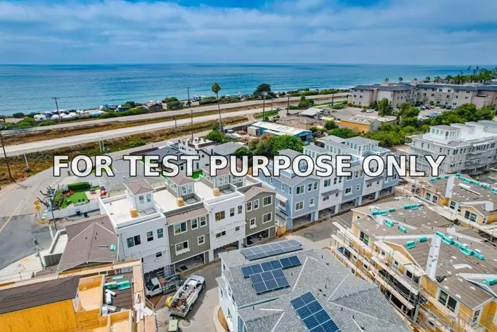 Demo/Test Data 7064 Ponto Road, Carlsbad, CA 92011
