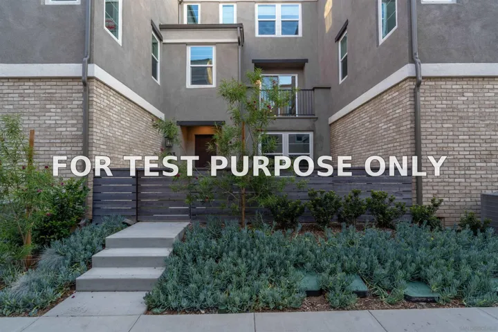 Demo/Test Data 1221 Sunrise View Unit 103, San Marcos, CA 92078