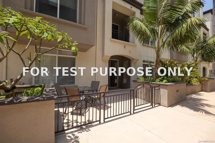 Demo/Test Data 9253 Regents Rd Unit A107, La Jolla, CA 92037