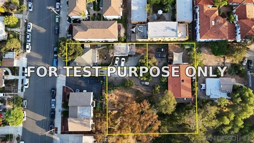 Demo/Test Data 4712, 4714-16 Arizona St, San Diego, CA 92116