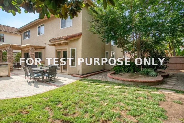 Demo/Test Data 2009 Applewood Ln, Vista, CA 92081