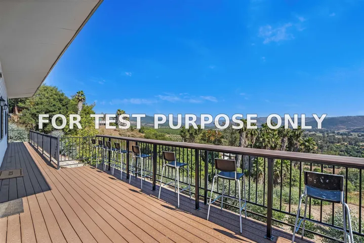 Demo/Test Data 15204 Topa Rd, Pauma Valley, CA 92061