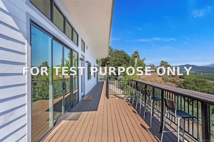 Demo/Test Data 15204 Topa Rd, Pauma Valley, CA 92061