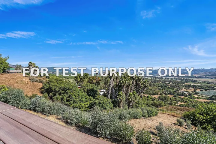 Demo/Test Data 15204 Topa Rd, Pauma Valley, CA 92061