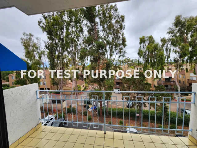 Demo/Test Data 8328 Regents Rd Unit 3j, San Diego, CA 92122