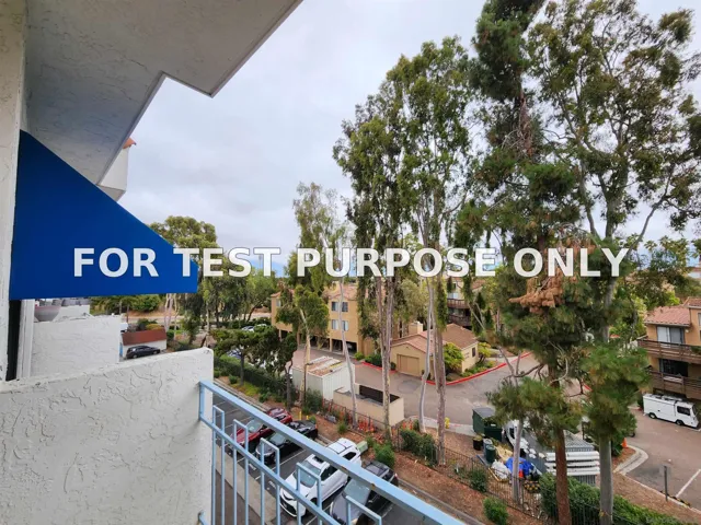 Demo/Test Data 8328 Regents Rd Unit 3j, San Diego, CA 92122
