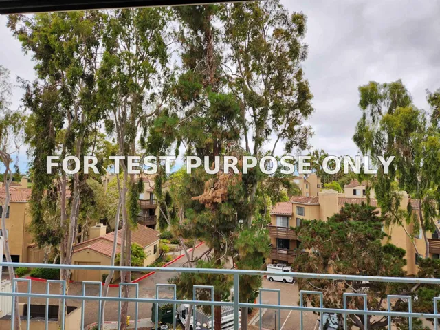 Demo/Test Data 8328 Regents Rd Unit 3j, San Diego, CA 92122