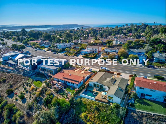 Demo/Test Data 5745 Soledad Mountain Road, La Jolla, CA 92037