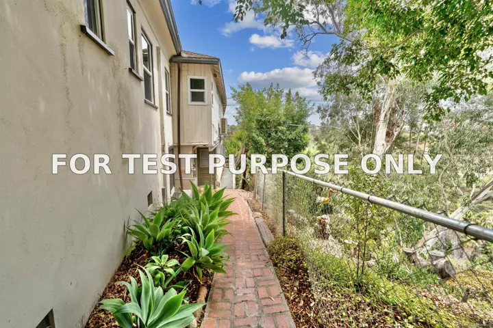 Demo/Test Data 4811 E Alder Dr, San Diego, CA 92116