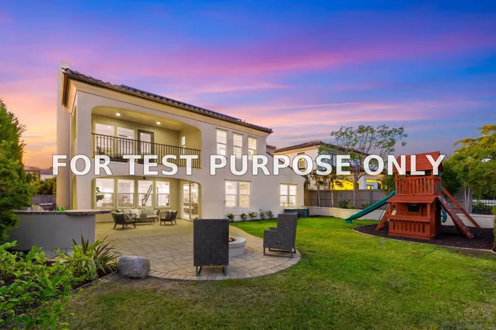 Demo/Test Data 15763 Kristen Gln, San Diego, CA 92127
