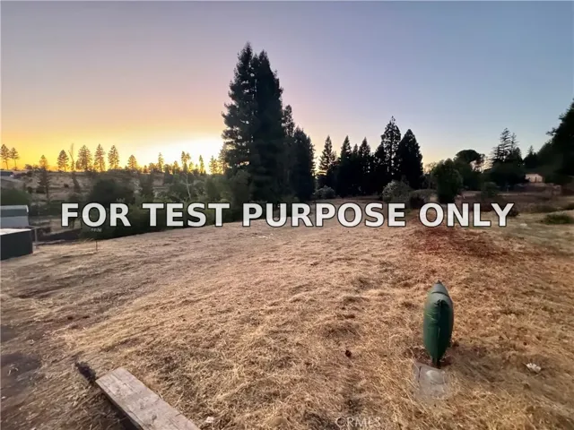 Demo/Test Data 2363 Josephs, Paradise, CA 95969