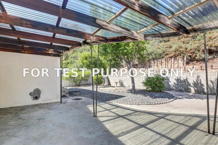 Demo/Test Data 5556 Baja Drive, San Diego, CA 92115