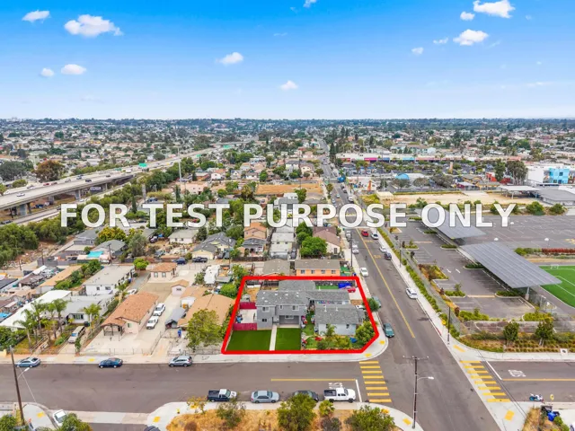 Demo/Test Data 1138-42 S 35th St, San Diego, CA 92113