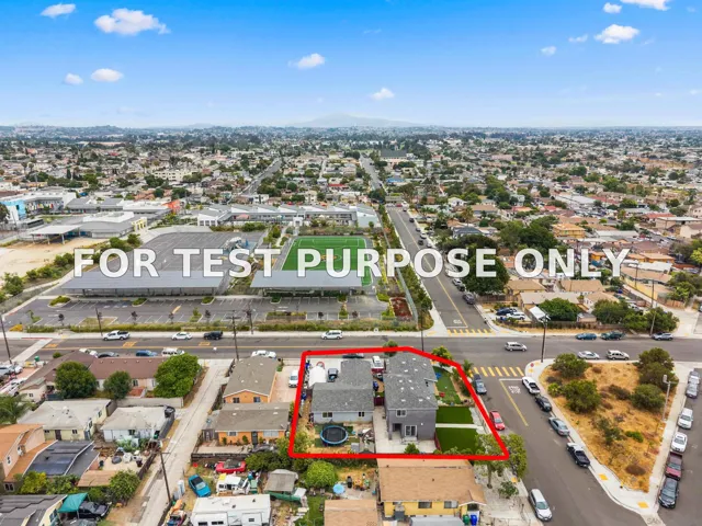 Demo/Test Data 1138-42 S 35th St, San Diego, CA 92113