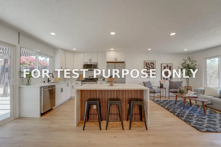 Demo/Test Data 8896 Belfast Cir, San Diego, CA 92126