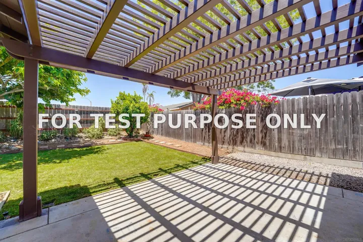 Demo/Test Data 8896 Belfast Cir, San Diego, CA 92126