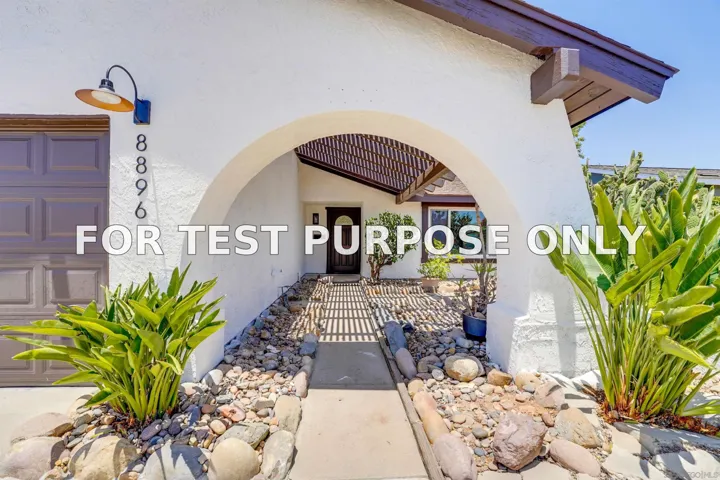 Demo/Test Data 8896 Belfast Cir, San Diego, CA 92126