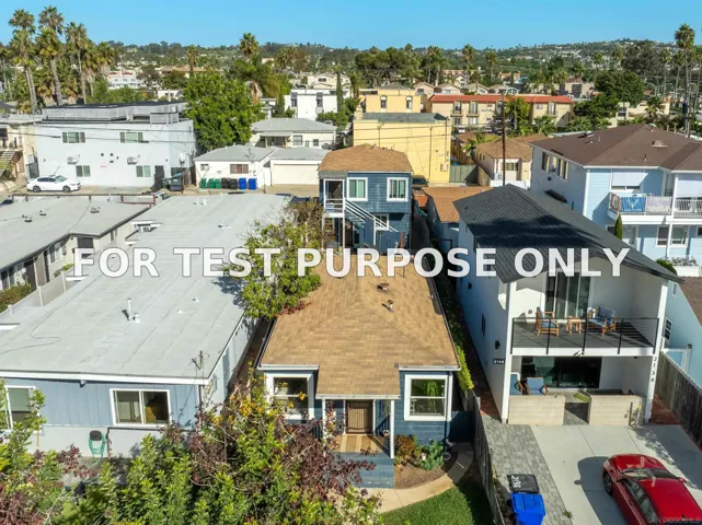 Demo/Test Data 2136 Reed Avenue, San Diego, CA 92109