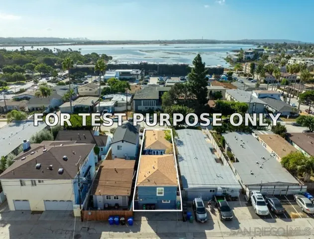 Demo/Test Data 2136 Reed Avenue, San Diego, CA 92109
