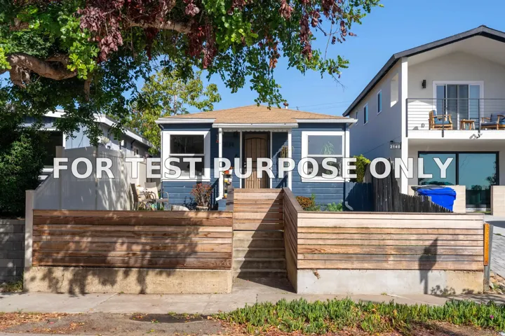 Demo/Test Data 2136 Reed Avenue, San Diego, CA 92109