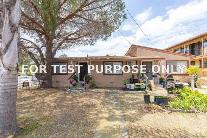 Demo/Test Data 2216-18 Dunlop St, San Diego, CA 92111