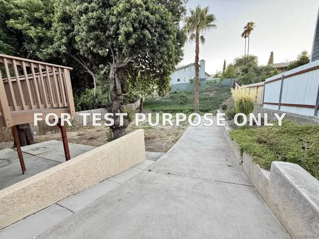 Demo/Test Data 2256 El Prado, Lemon Grove, CA 91945