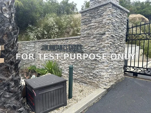 Demo/Test Data Camino Arriba Unit 3, Ramona, CA 92065