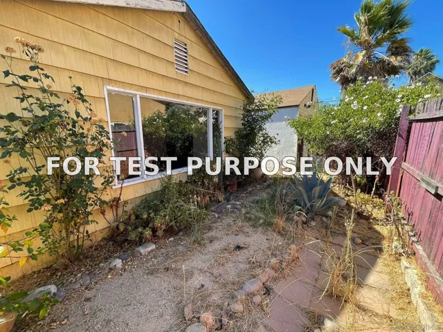 Demo/Test Data 3448-50 Cherokee Ave, San Diego, CA 92104