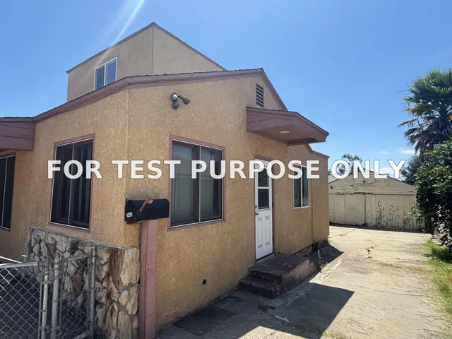 Demo/Test Data 3448-50 Cherokee Ave, San Diego, CA 92104