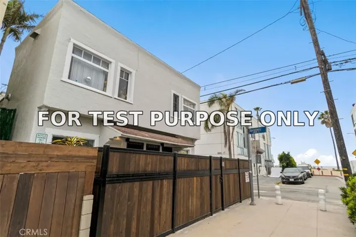 Demo/Test Data 12-1/2 25th Place, Venice, CA 90291