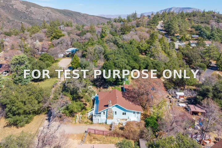 Demo/Test Data 1267 Ridge Trl, Julian, CA 92036
