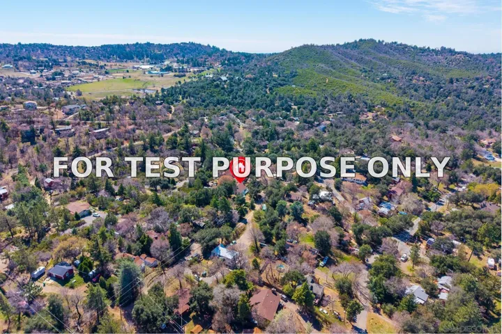 Demo/Test Data 1267 Ridge Trl, Julian, CA 92036