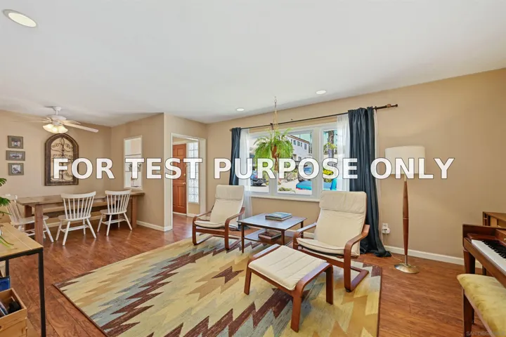 Demo/Test Data 3262 Apache Ave., San Diego, CA 92117